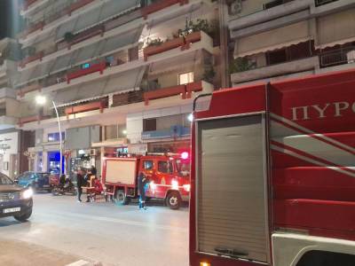 Καλαμάτα: Κινητοποίηση για πυρκαγιά σε διαμέρισμα στη Φάρων