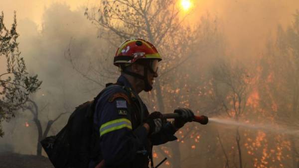 Χωρίς ενεργό μέτωπο η πυρκαγιά στη Νέα Μάκρη- Σε εξέλιξη οι έρευνες για τα αίτια