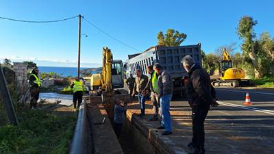 Επίσκεψη Καρβέλα σε τρία σημαντικά έργα στην Κορώνη