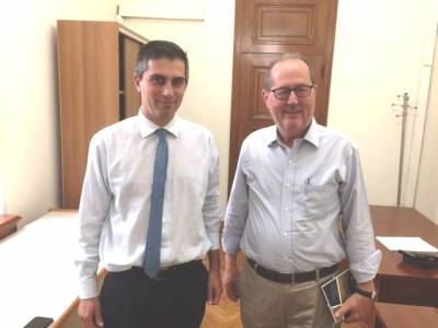 Επαφές Νίκα στην Αθήνα για φυσικό αέριο και απορρίμματα
