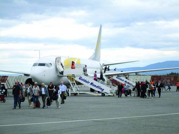 Αυξήθηκε η πληρότητα στις διεθνείς πτήσεις του αεροδρομίου Καλαμάτας