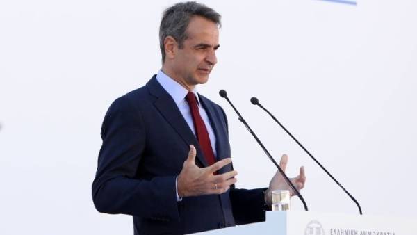 Σε εκδήλωση για τη λήξη της αντιπυρικής περιόδου ο Κυρ. Μητσοτάκης