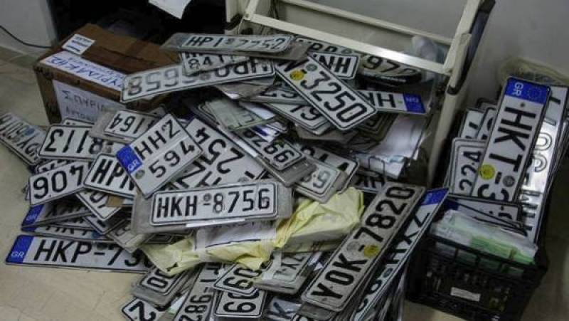 Μεσσηνία: 100 πινακίδες κυκλοφορίας από άλλους νομούς