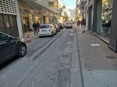 Καλαμάτα: Σταδιακά εργασίες και κυκλοφοριακές ρυθμίσεις στην Αναγνωσταρά