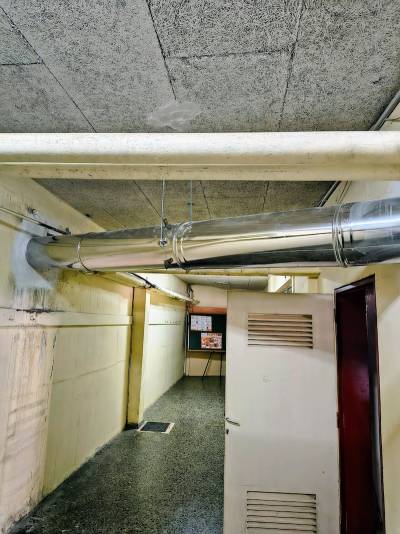 Άλλαξαν καμινάδα στο 3ο Γυμνάσιο Καλαμάτας