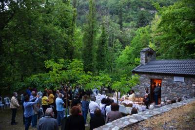 Εσπερινός στον Αγιο Λουκά Νέδουσας