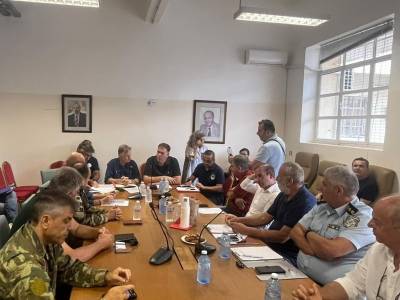 Προετοιμασία αντιμετώπισης πλημμυρικών φαινομένων - Συνεδρίασε το Συντονιστικό της Π.Ε. Μεσσηνίας