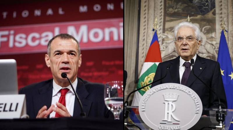 Ιταλία: Eντολή σχηματισμού κυβέρνησης στον Κάρλο Κοταρέλι