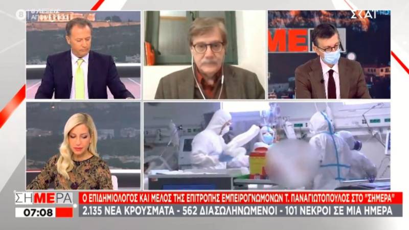 Τάκης Παναγιωτόπουλος για lockdown: Πρόωρη η συζήτηση για άρση μέτρων