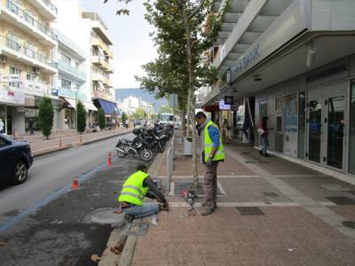 Νέα φώτα στην Αριστομένους 