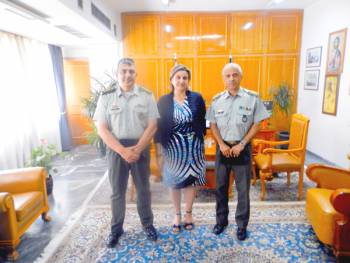 Νέος και απερχόμενος διοικητής 9ου ΣΠ σε Αλειφέρη και Νίκα