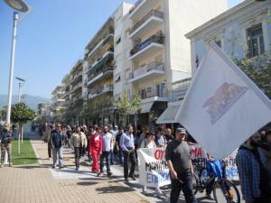 Η απεργιακή συγκέντρωση του ΠΑΜΕ στην Καλαμάτα (φωτογραφίες και βίντεο)