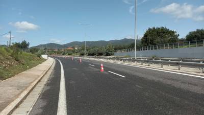 Κυκλοφοριακές ρυθμίσεις μέχρι αύριο στον αυτοκινητόδρομο