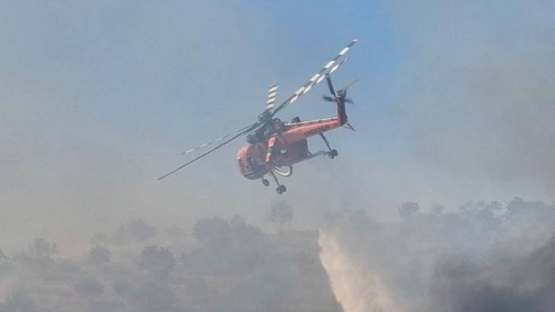 Χωρίς ενεργό μέτωπο οι πυρκαγιές σε Βάρης-Κορωπίου και Αργολίδα