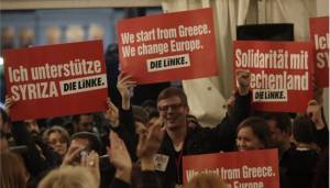 BBC: Η Αθήνα γιορτάζει τη μεγάλη νίκη της Αριστεράς