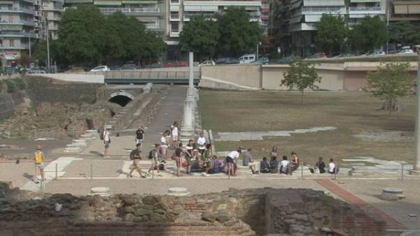 Ομάδα Ιταλών ξεκινά να βαδίζει στα χνάρια της αρχαίας Εγνατίας Οδού