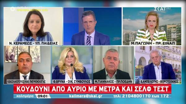 Βασιλακόπουλος: Κάθε βδομάδα ένα παιδί μπαίνει σε ΜΕΘ - Έχουμε χάσει τρία Ελληνόπουλα (Βίντεο)