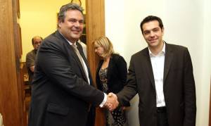 Κυβέρνηση με ΣΥΡΙΖΑ ανακοίνωσε ο Καμμένος