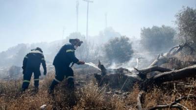 Εξιχνιάσθηκε υπόθεση εμπρησμού στον Ασπρόπυργο - Ταυτοποιήθηκε και προσήχθη ένα άτομο