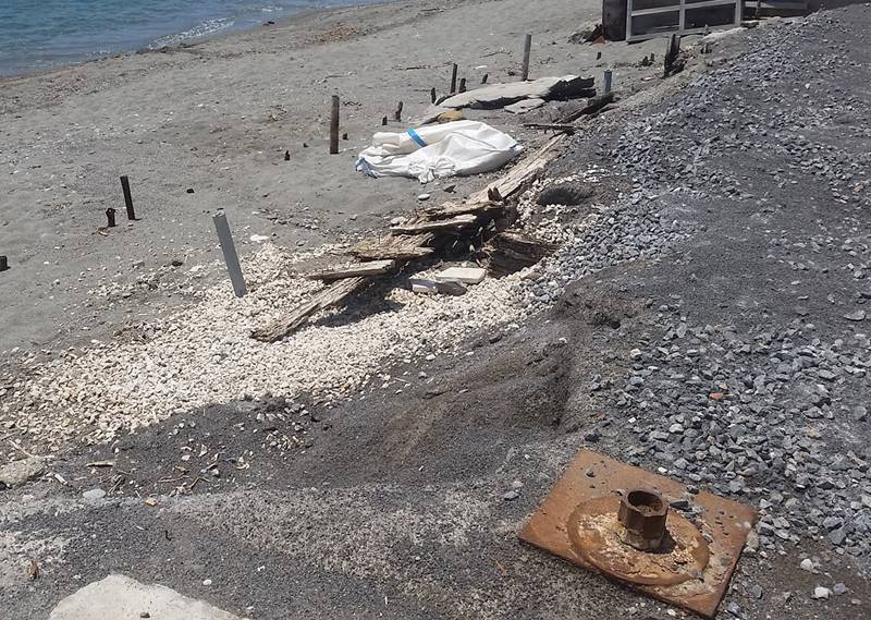 Καρφιά Νίκα για την κατάσταση στην παραλία της Καλαμάτας