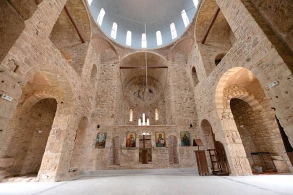 Θυρανοίξια του ναού Μεταμόρφωσης του Σωτήρος παρουσία του Αντώνη Σαμαρά