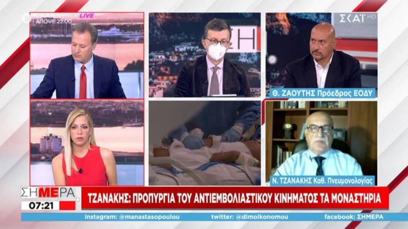 Τζανάκης: Φορείς αντιεμβολιασμού τα μοναστήρια - Τι μπορεί να γίνει (Βίντεο)