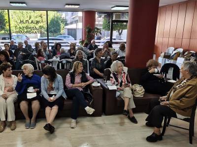 Η Οικονομάκου στην εκδήλωση του ΚΑΠΗ Μεγαλόπολης: “Ανάγκη προστασίας της ποιότητας ζωής ηλικιωμένων”