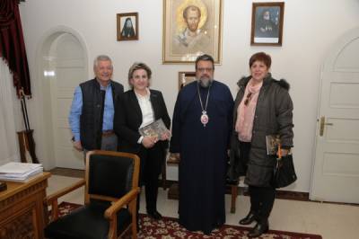 Στον μητροπολίτη η Ελένη Αλειφέρη
