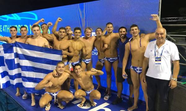Χρυσό Μετάλλιο για την Ελλάδα στο Πόλο στο Παγκόσμιο Πρωτάθλημα Εφήβων