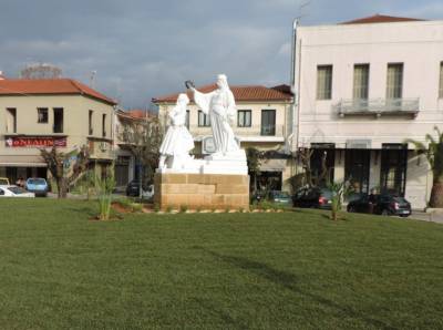 Καλαμάτα: Αποκαλυπτήρια από τον ΠτΔ του συμπλέγματος αγαλμάτων για την εθνεγερσία