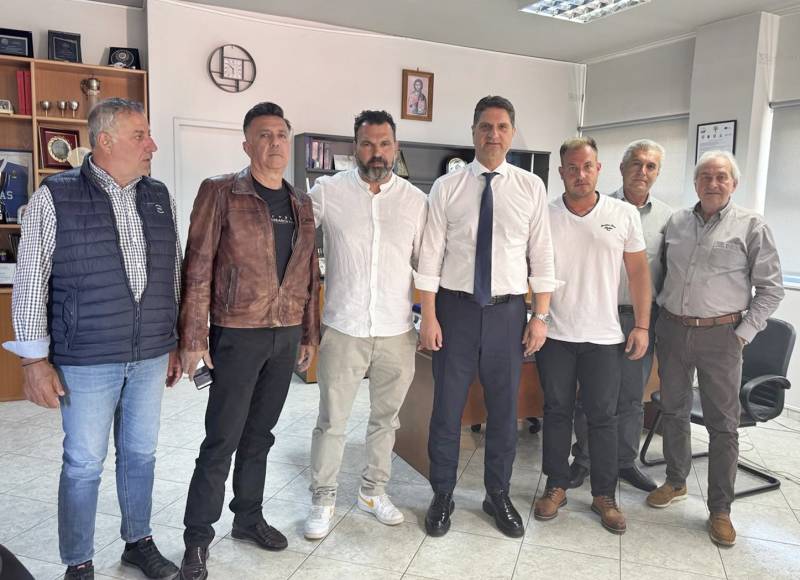 Η Ένωση Προέδρων Κοινοτήτων Μεσσηνία στον Αθανασόπουλο