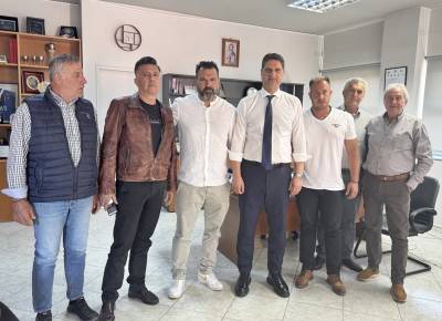 Η Ένωση Προέδρων Κοινοτήτων Μεσσηνία στον Αθανασόπουλο