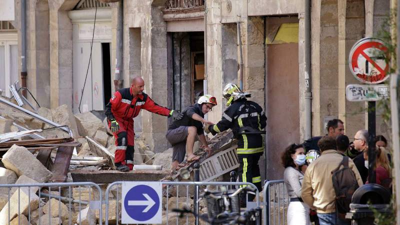 Γαλλία: Τρεις τραυματίες από την κατάρρευση δύο κτιρίων στο Μπορντό