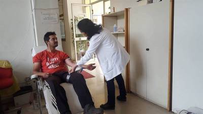 Εθελοντική αιμοδοσία στους Γαργαλιάνους