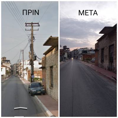 Υπογειοποιήθηκε το δίκτυο του ΔΕΔΔΗΕ στην είσοδο της Μεσσήνης