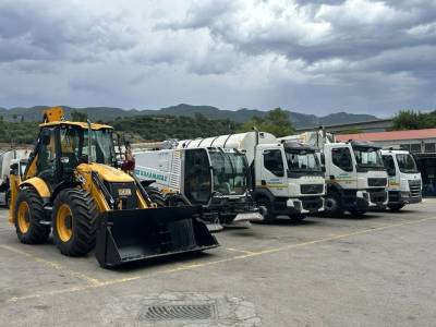 Πέντε νέα οχήματα για την καθαριότητα του Δήμου Καλαμάτας