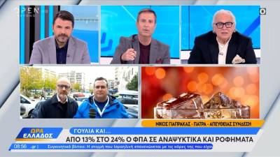 Από 13% στο 24% ο ΦΠΑ σε αναψυκτικά και ροφήματα