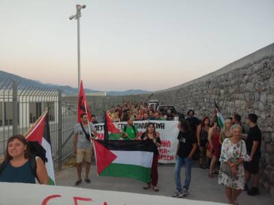 Μεγάλη διαδήλωση στην Καλαμάτα για την Παλαιστίνη