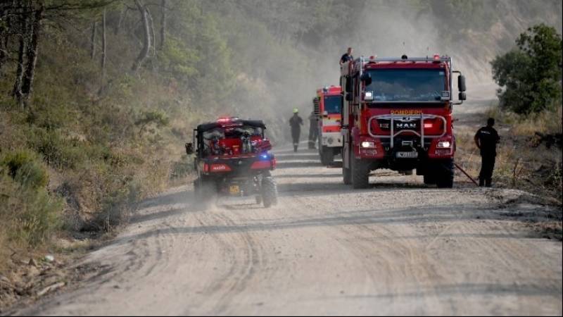 Χωρίς ενεργό μέτωπο η πυρκαγιά στην Στιμάγκα Κορινθίας
