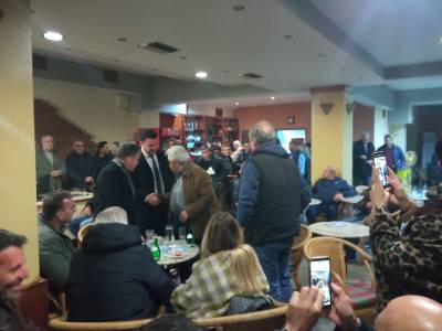 Καλαμάτα: Παρουσίαση προγράμματος του υποψηφίου δημάρχου Παν. Χειλά στη Βέργα (φωτογραφίες)