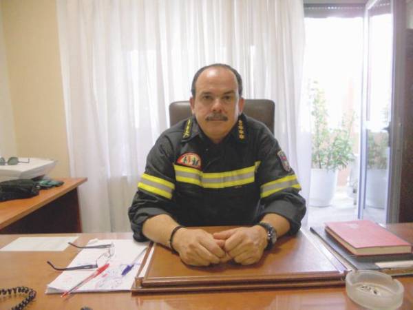 Ο Παν. Μούτογλης νέος διοικητής της Πυροσβεστικής στην Καλαμάτα