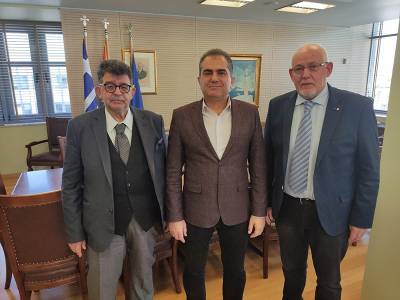 Στο δήμαρχο ο νέος διευθυντής του Κέντρου Υγείας Καλαμάτας