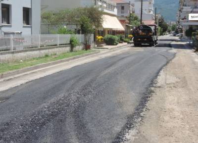 Ασφαλτοστρώσεις στην Ανατολική Παραλία