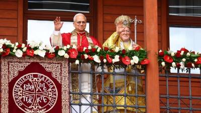 Φανάρι: Μηνύματα ενότητας και ειρήνης έστειλαν ο Οικουμενικός Πατριάρχης και ο Πάπας (βίντεο)