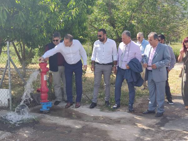 Καλαμάτα: Εγκαινιάστηκε το έργο υδροδότησης στην Πολιανή