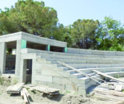 Προχωρά η κατασκευή του Ανοιχτού Θεάτρου Καλαμάτας «Αγορά»