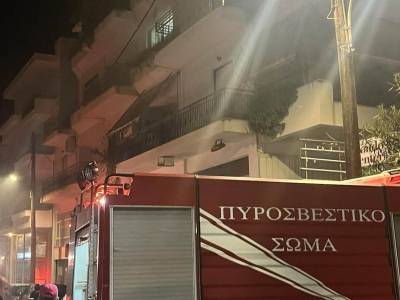 Πυρκαγιά σε διαμέρισμα στο κέντρο της Καλαμάτας
