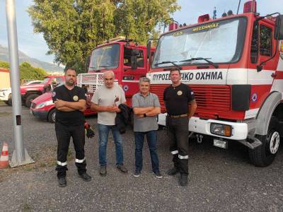 Συνάντηση κλιμακίου του ΚΚΕ με τους εθελοντές της ΟΑΚ Μεσσηνίας