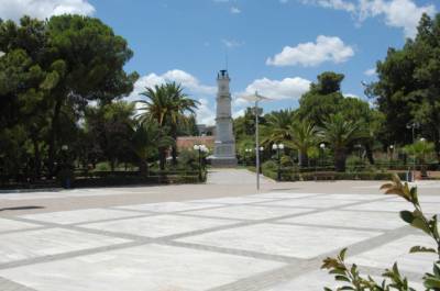 Χημικές τουαλέτες στο πάρκο της Μεσσήνης