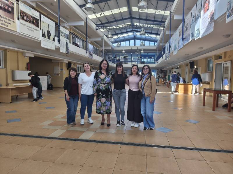 Ιταλοί εκπαιδευτικοί στα Εκπαιδευτήρια Μπουγά